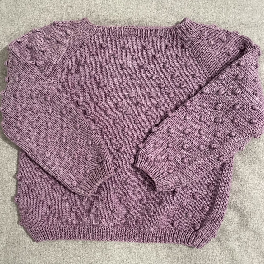 Misha & Puff Kids Popcorn Sweater